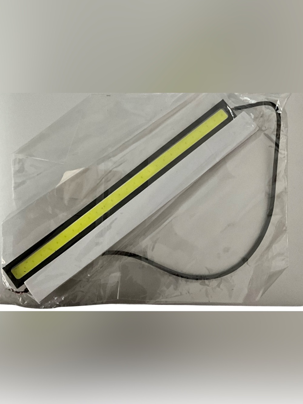 12V COB LED Light Bar White Strip Lamp Adhesive DIY Car Interior Lighting